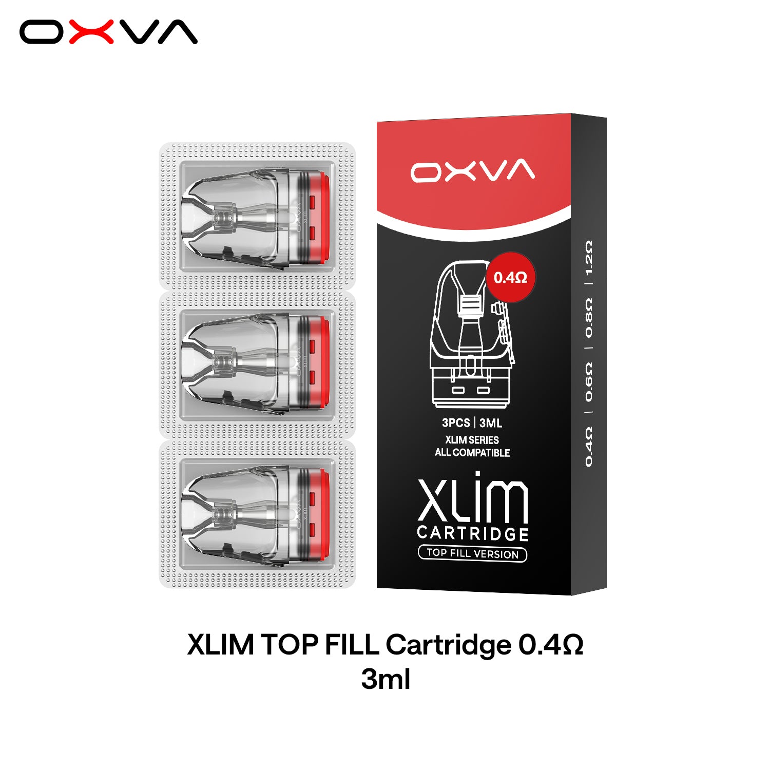 OXVA XLIM TOP FILL CARTRIDGE (3 ML)